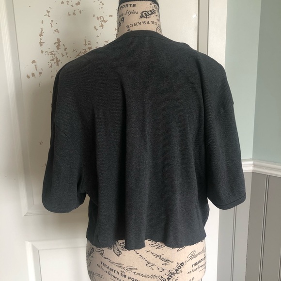 Warehouse one grey crop top 2XL - Picture 2 of 3